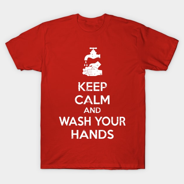 keep calm and wash your hands T-Shirt by seronores